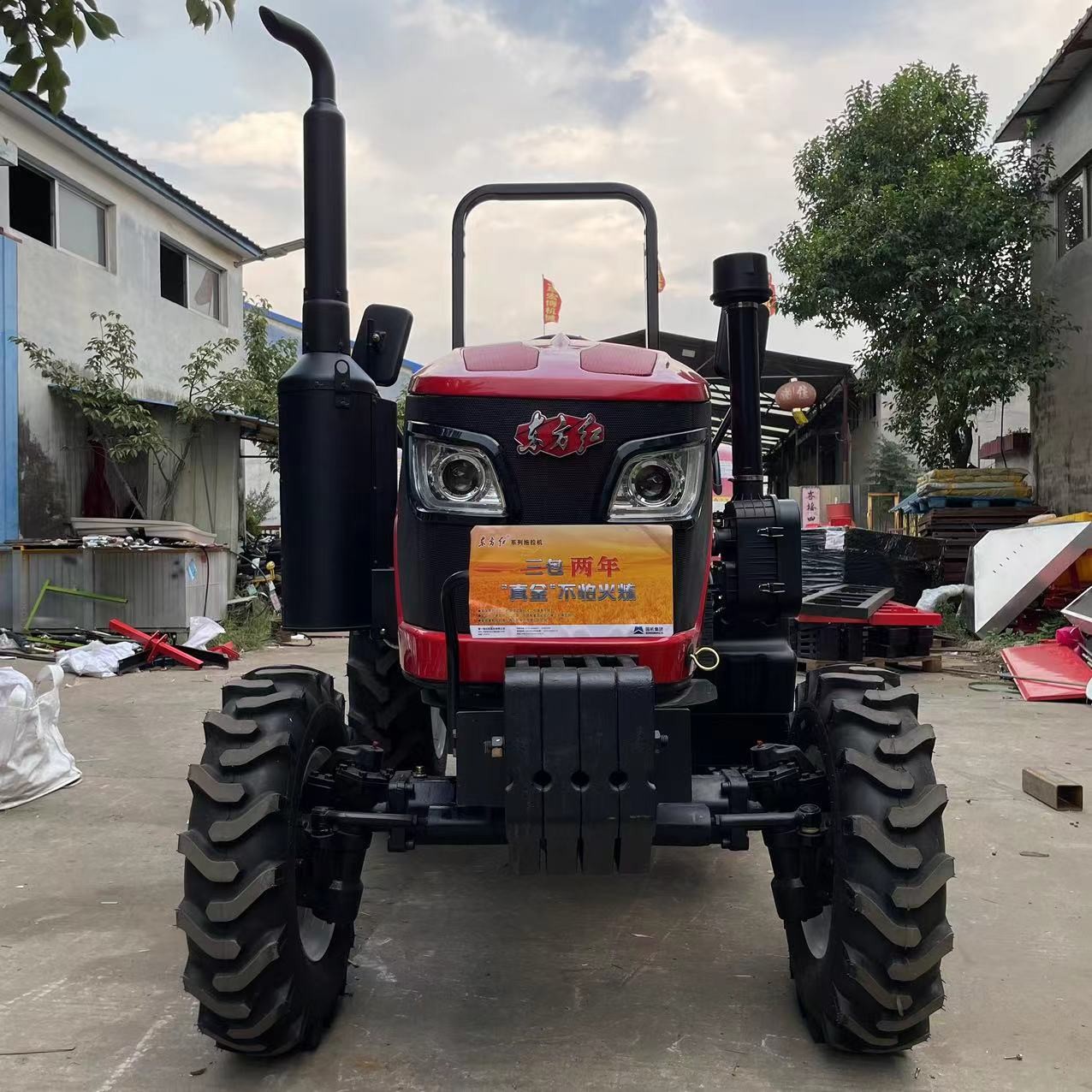 东方红拖拉机 四驱高配大型水旱两用犁地旋耕机 源头工厂低油耗图5
