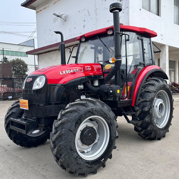 常力504四轮拖拉机配套1.6米旋耕犁地机矮架大棚王804四驱耕地机图3