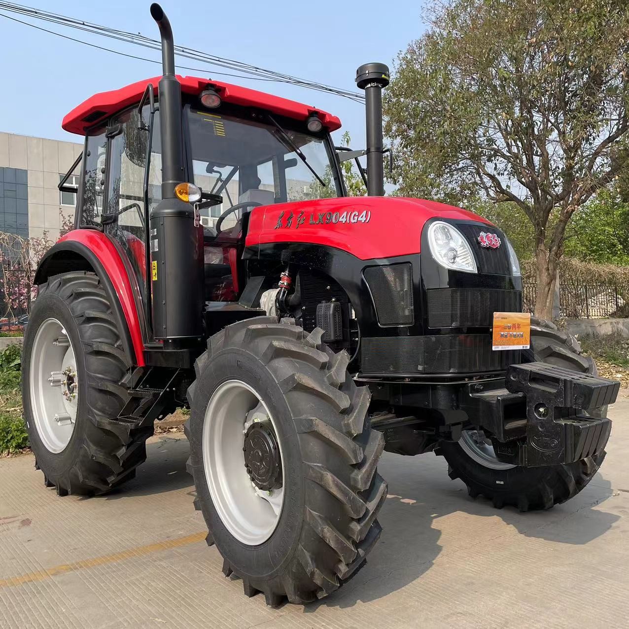 东方红1504拖拉机矮架大棚王504四轮旋耕机四驱耕地机图4