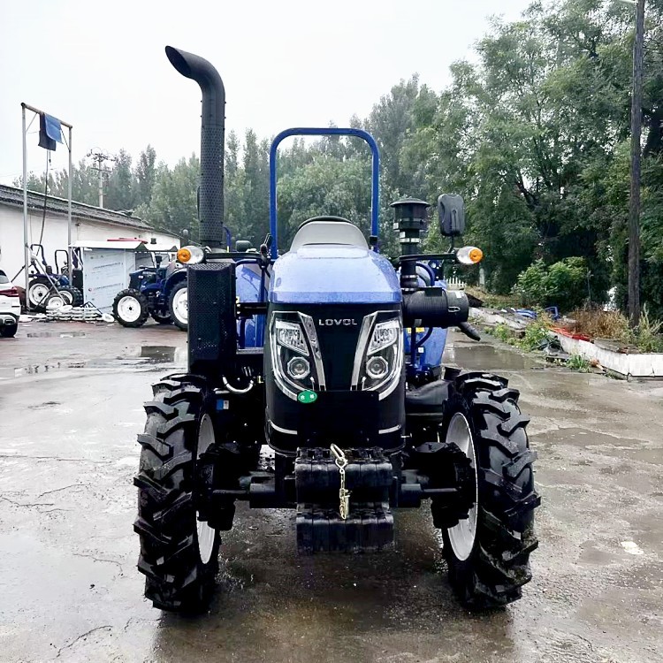 低矮机型大棚王拖拉机 504-704柴油动力旋耕机 8+2档位犁田机图2