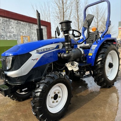 低矮机型大棚王拖拉机 504-704柴油动力旋耕机 8+2档位犁田机