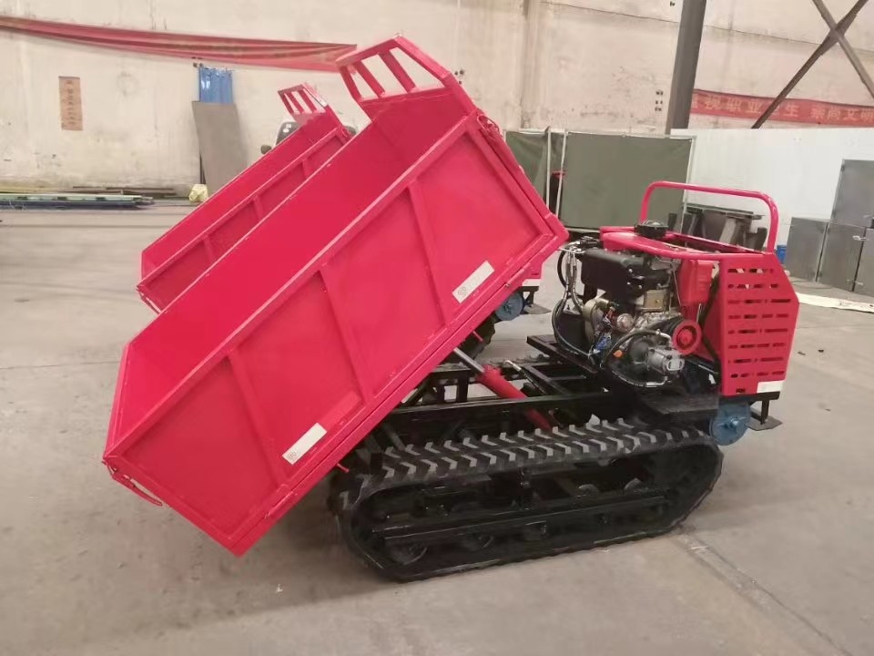 爬山虎果园全地形山地搬运车小型农用搬运拖拉机1.2吨履带运输车（电议）图5