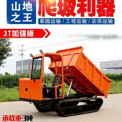 农用全地形爬山虎工程自卸山地果园泥泞山路履带式运输车（电议）