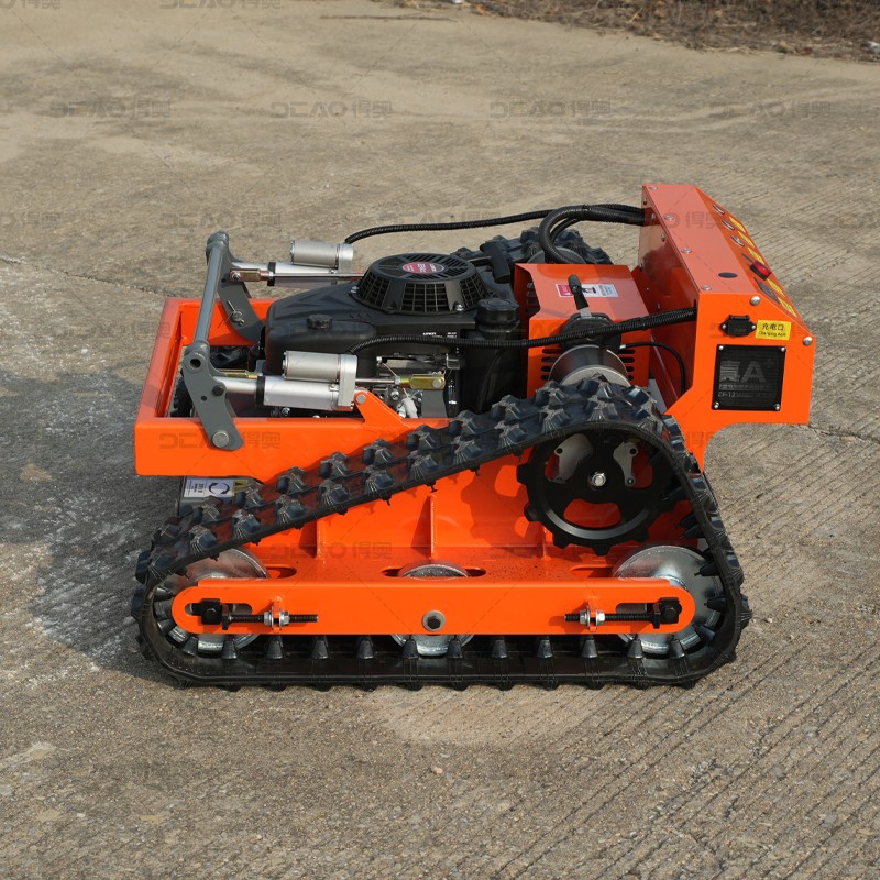 遥控自动割草机园林绿化多功能履带除草机开荒碎草机（电议）图3