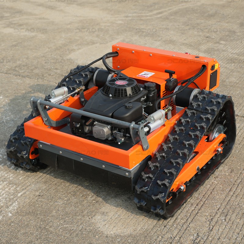 遥控自动割草机园林绿化多功能履带除草机开荒碎草机（电议）图4