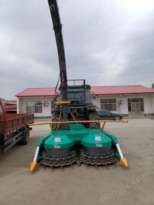 新型山东美泽青储机割台背负式割台