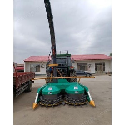 新型山东美泽青储机割台背负式割台