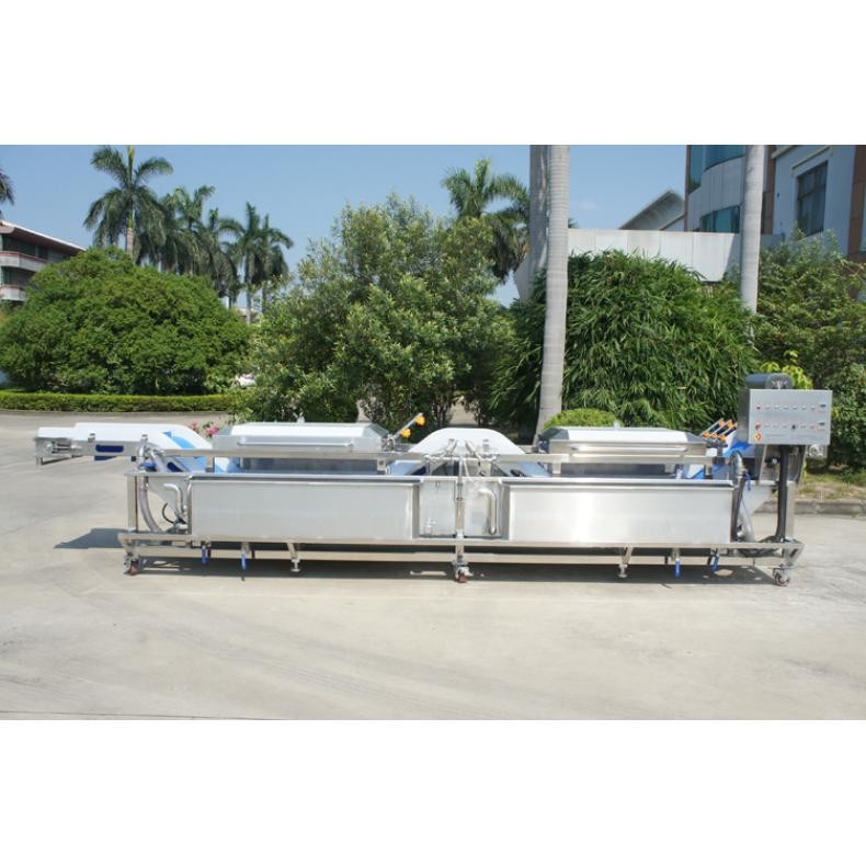 商用无损伤香葱沙拉菜清洗生产线设备果蔬清洗机香菜菠菜洗菜机图3