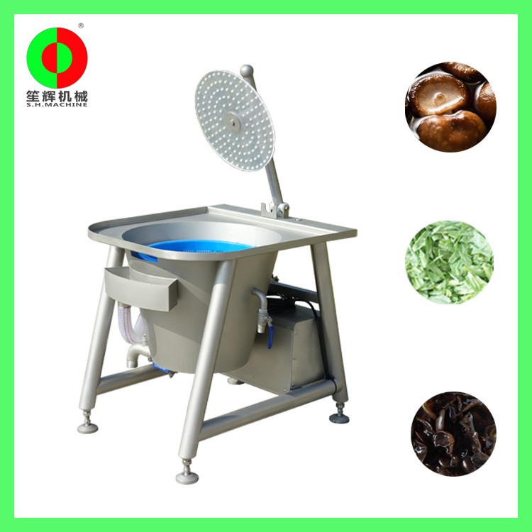 商用单缸筐式果蔬清洗机食堂预制菜加工设备洗水果设备气泡洗菜机图5