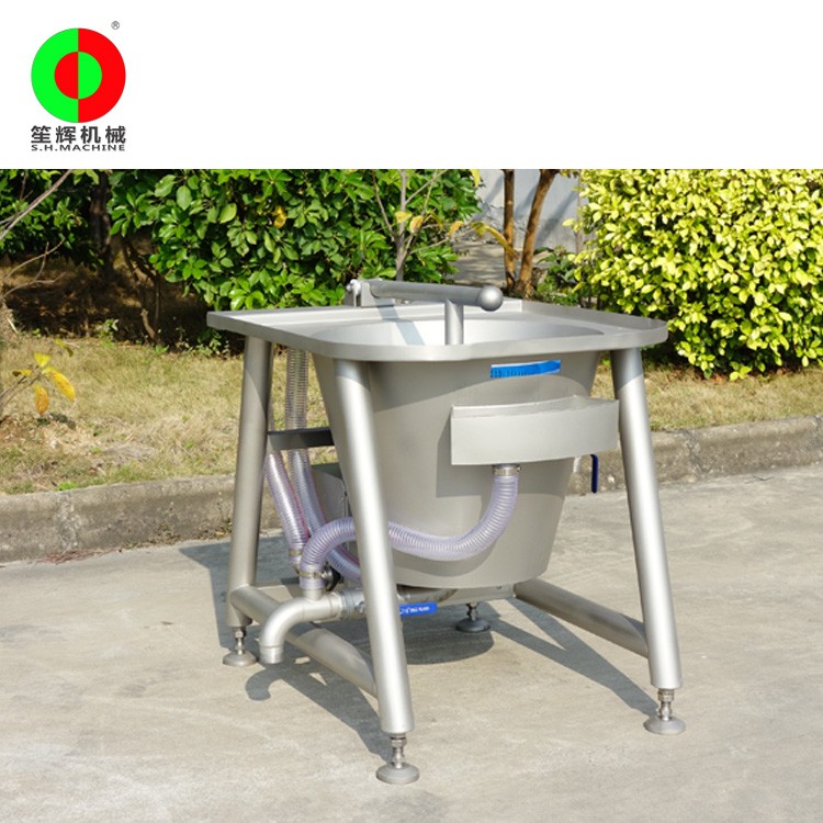 商用单缸筐式果蔬清洗机食堂预制菜加工设备洗水果设备气泡洗菜机图3