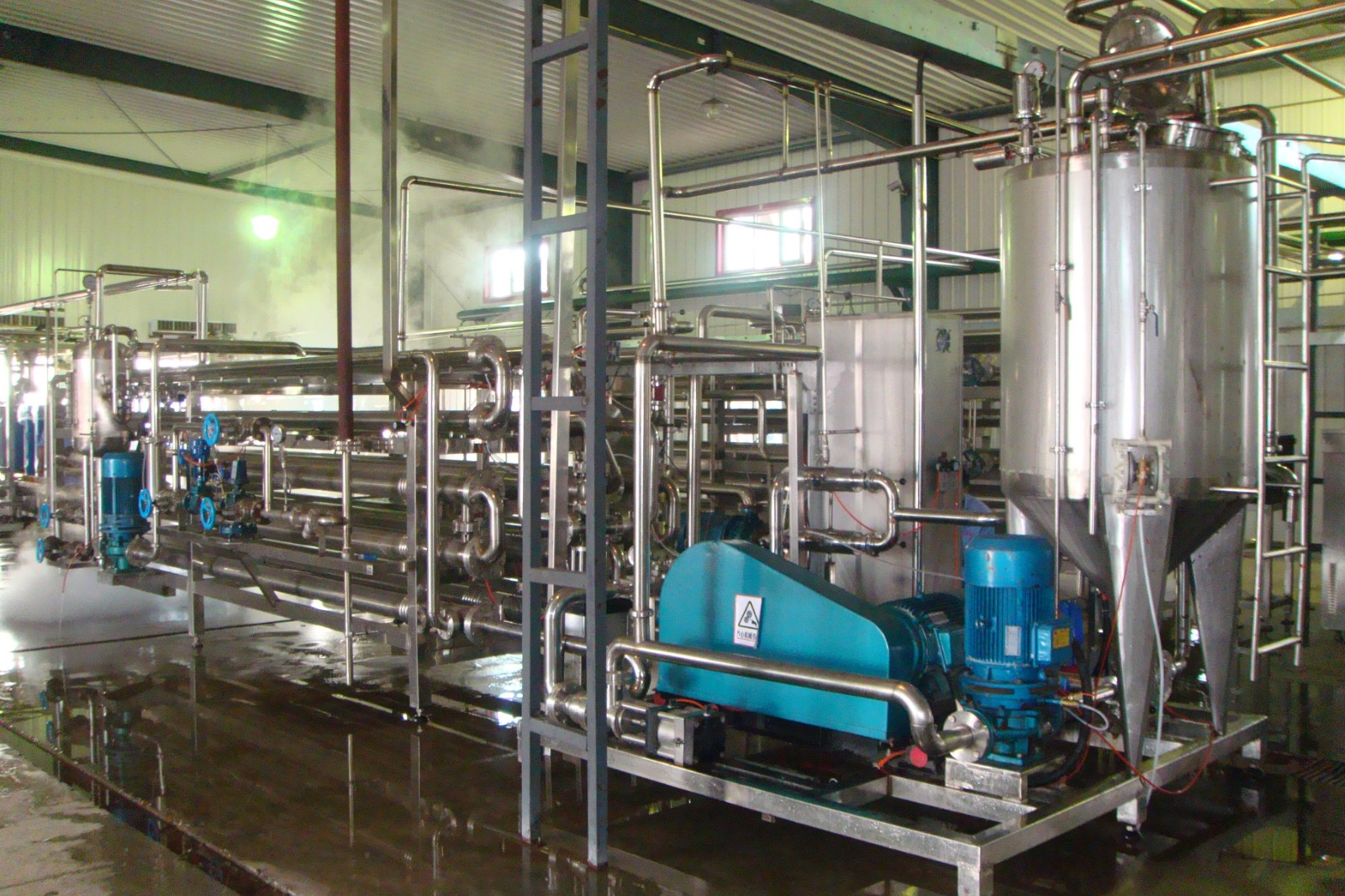 恒立宇 工业化葡萄汁加工设备 饮料 果酒加工 1-5T/H图2