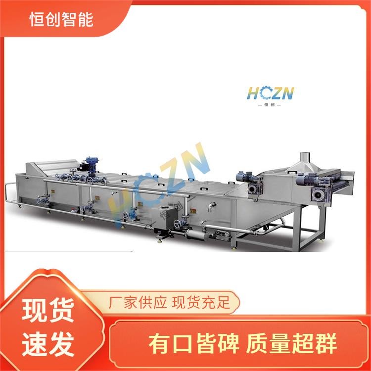 恒创机械科技 卤制食品 巴氏杀菌流水线 保温性能好 节省蒸汽图5