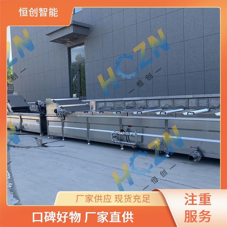 恒创机械科技 卤制食品 巴氏杀菌流水线 保温性能好 节省蒸汽图2