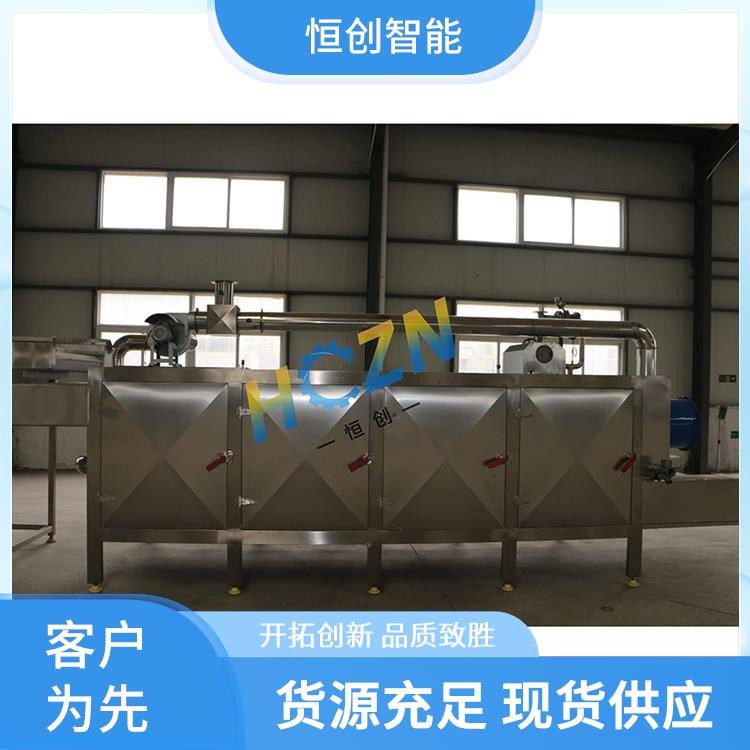 恒创机械科技 鸭掌 鸭脖 往复式烘干线 全自动化操作图4