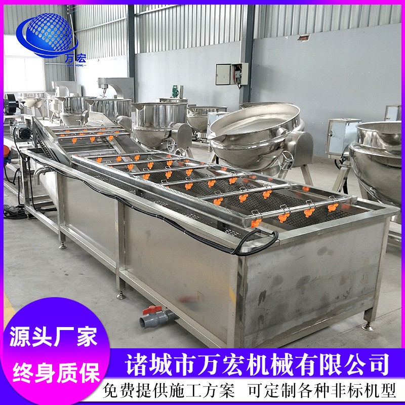 气泡清洗机 圣女果高压清洗设备 水果蔬菜喷淋式清洗机器图2