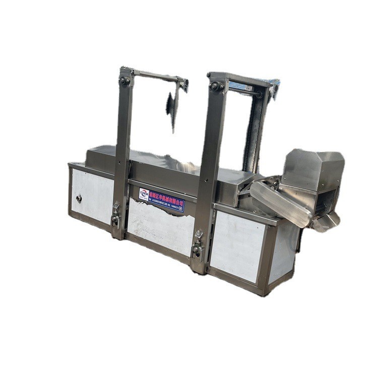 丸子油炸机 嘉德薄脆油炸设备 薯塔上浆油炸流水线图5