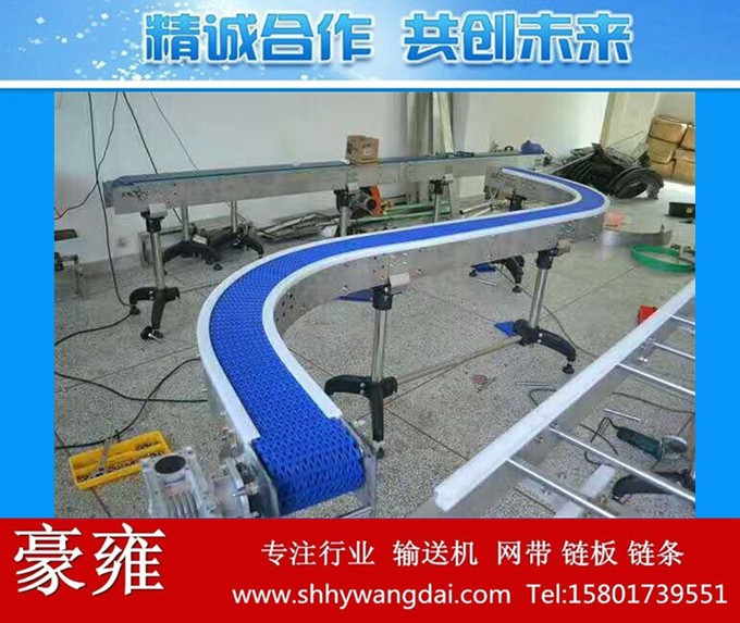 制作肉类食品传送线 柔性输送线 吹塑全自动化生产线 网链输送机图4