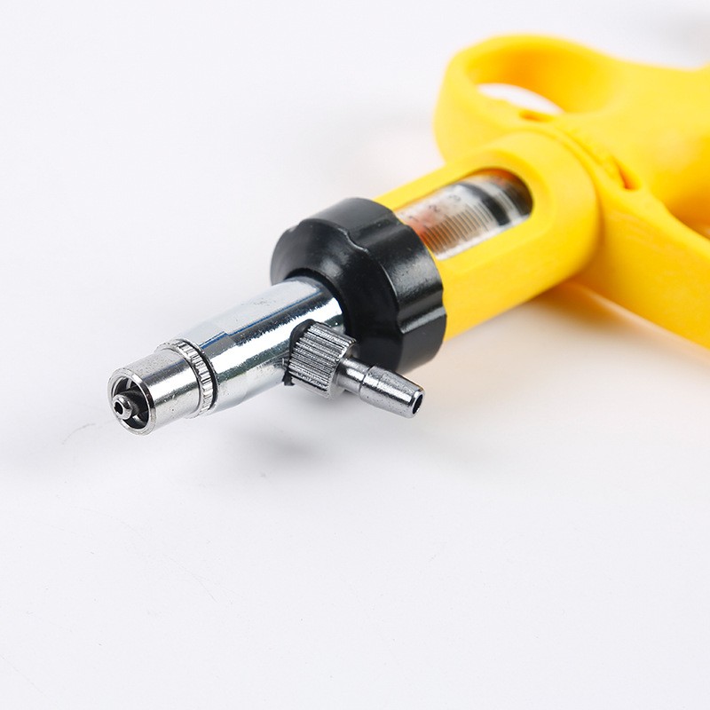 厂家供应可调连续注射器灌药器兽用注射器金属注射器批发兽用机械图2