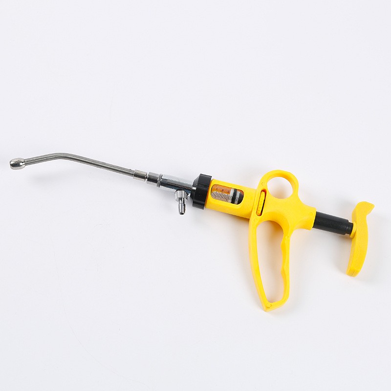 厂家供应可调连续注射器灌药器兽用注射器金属注射器批发兽用机械图3