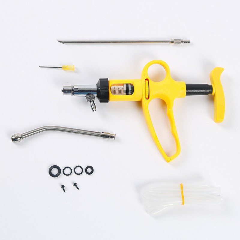 厂家供应可调连续注射器灌药器兽用注射器金属注射器批发兽用机械图4