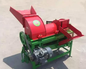 多功能谷物打穗机 高粱穗脱粒机 圣鲁牌大型谷子脱粒机报价图2