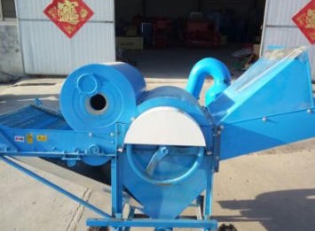 多功能谷物打穗机 高粱穗脱粒机 圣鲁牌大型谷子脱粒机报价图5