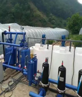 苗木花卉水肥一体机三通道 手机电脑控制水肥一体机定做公司（电议）