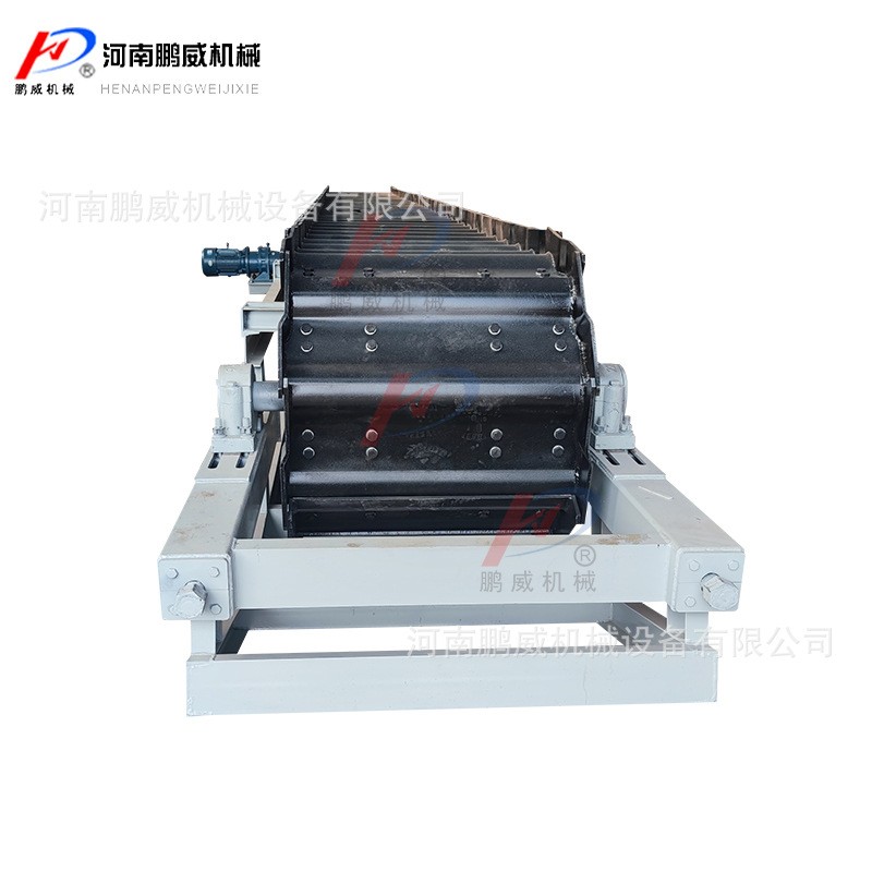 重型鳞板输送机矿石喂料机大型吨包输送设备煤炭链板输送带图2