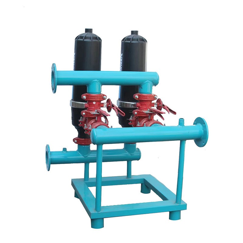 农用叠片过滤器果园大棚滴灌盘式过滤设备全自动反冲洗叠片过滤器图5