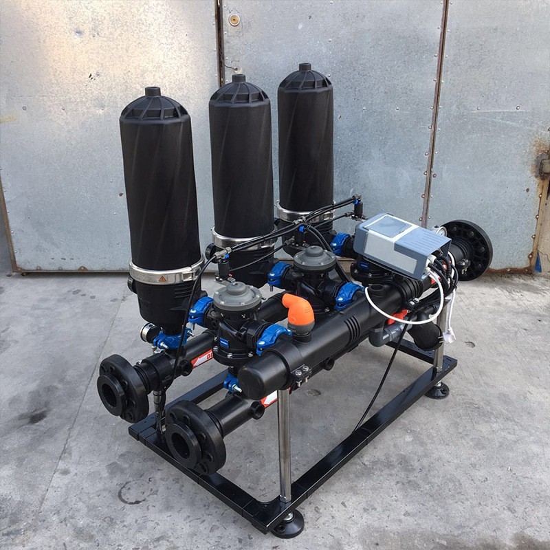 供应农业灌溉用叠片式过滤器 水肥一体化 全自动反冲洗叠片过滤器图4