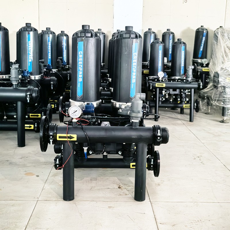 现货全自动农业灌溉叠片过滤器大棚园林反冲洗砂石果园高效过滤图4