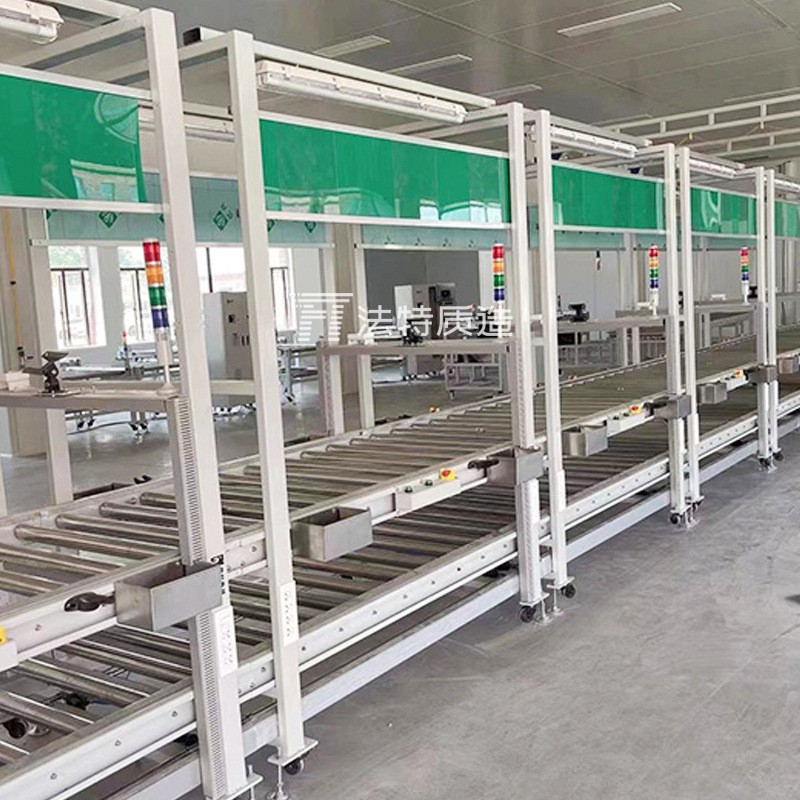 源头工厂滚筒输送机物流分拣重货运输自动化生产线车间组合滚筒线