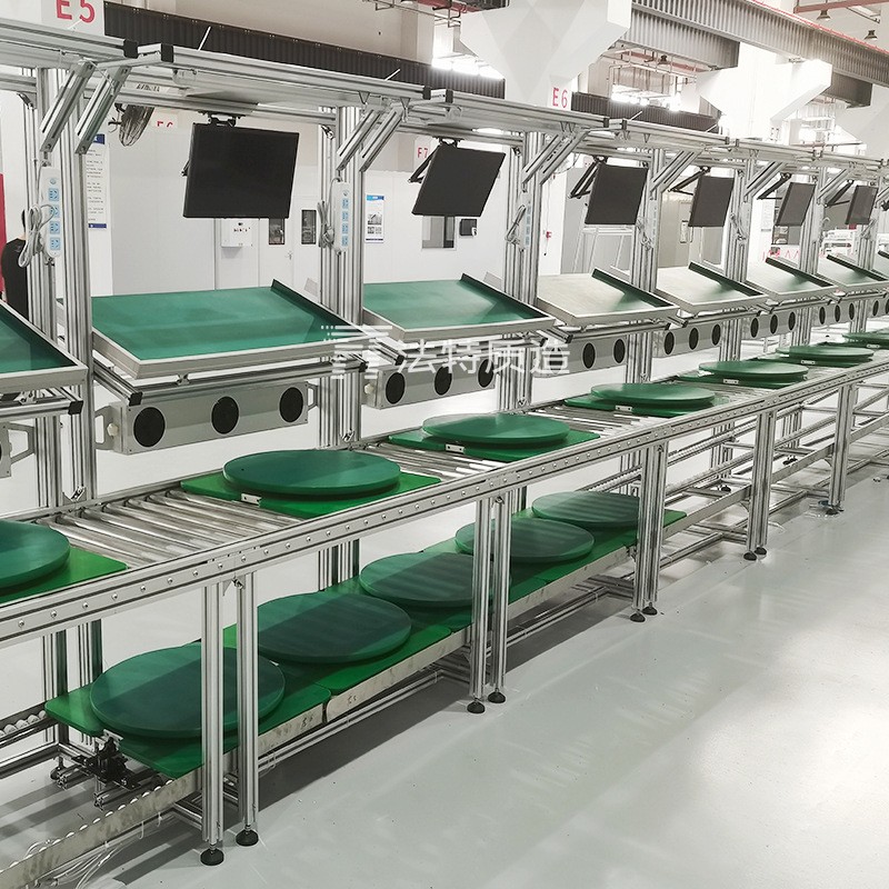 源头工厂滚筒输送机物流分拣重货运输自动化生产线车间组合滚筒线图3