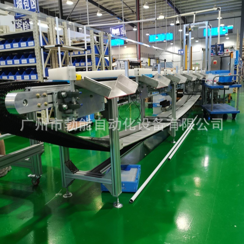 厂家供应皮带毛刷 专业加工PVC皮带输送流水线分捡输送机生产线图3