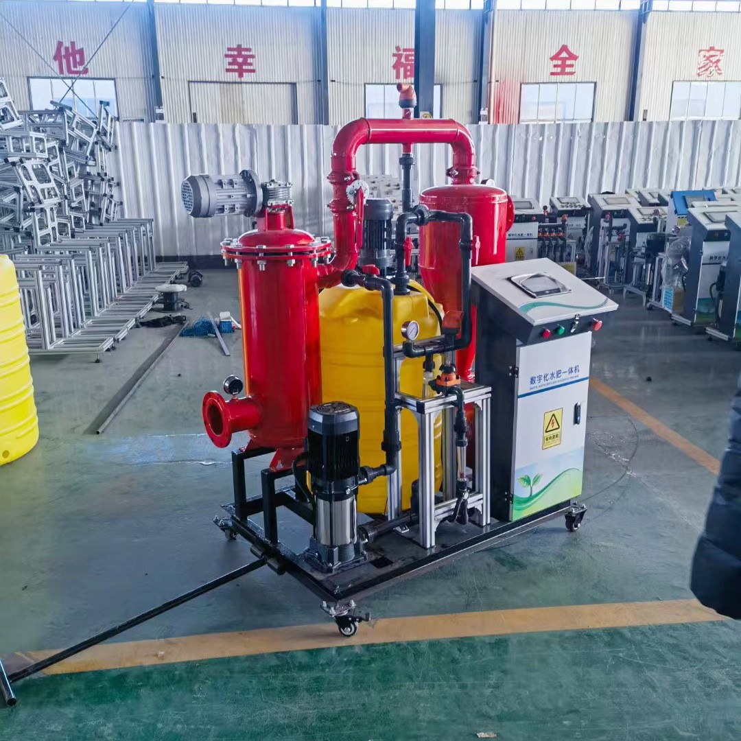 水肥过滤一体化泵站农田灌溉用智能双过滤器水肥一体化智能泵站图2
