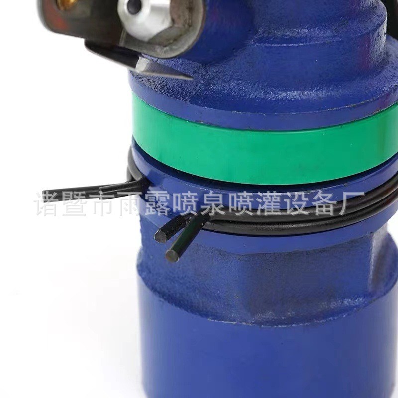 加强1寸1.5寸2寸2.5寸内牙合金可调控角度旋转式摇臂喷头远程喷枪图4