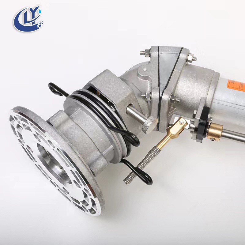 垂直摆臂喷枪 浇地灌溉喷枪自动旋转喷头园林绿化设备除尘大喷枪 1个图4