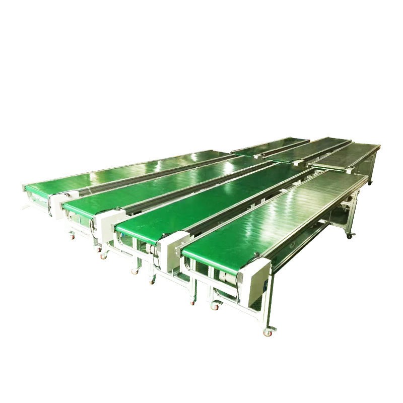 易通 定制流水线仓储爬坡小型输送机 传送机上料机PVC轻型输送机图5