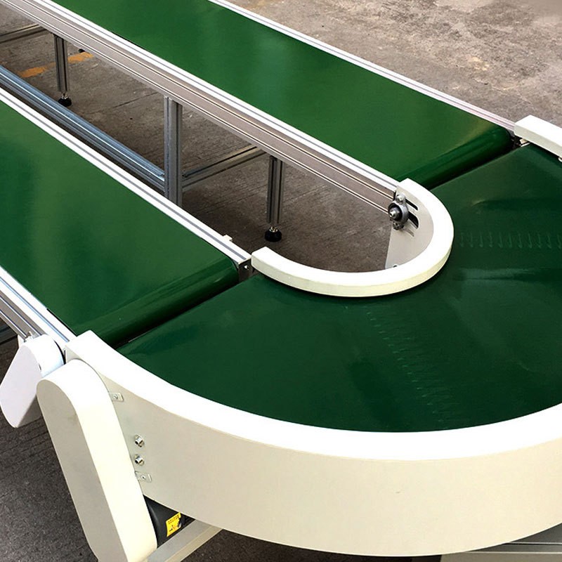 易通 定制流水线仓储爬坡小型输送机 传送机上料机PVC轻型输送机图3