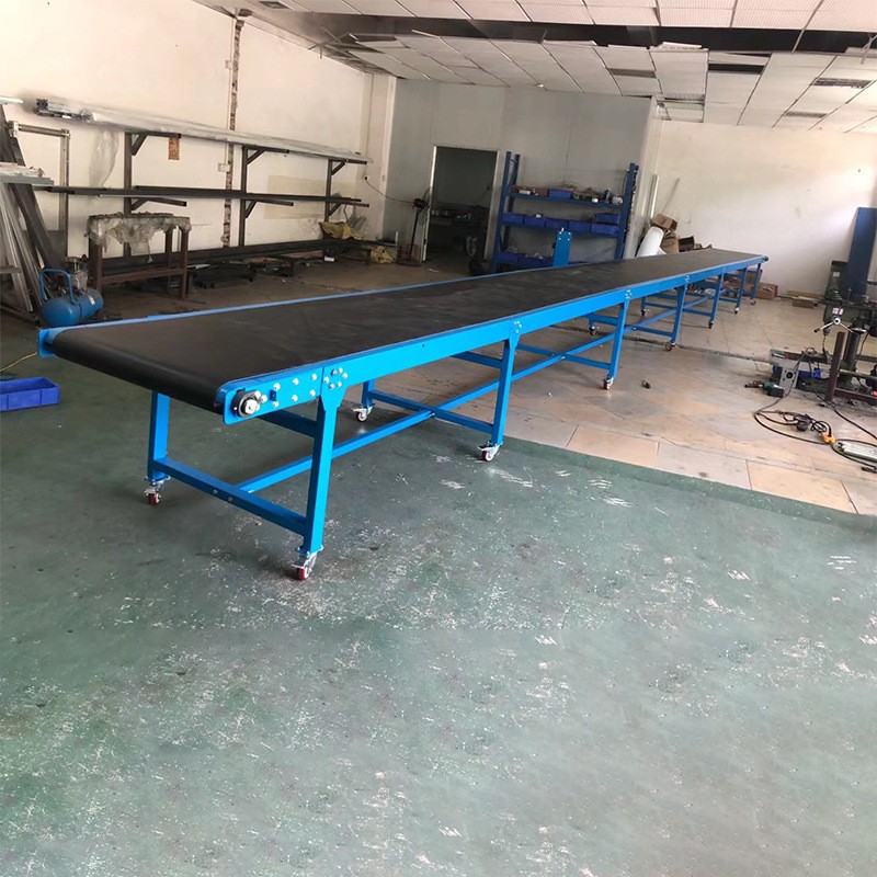 厂家流水线快递物流分拣线防静电皮带车间带式输送机自动化输送线 1米图4