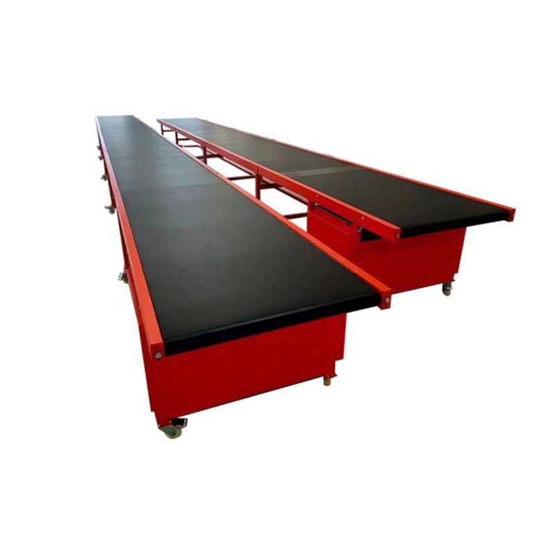 厂家流水线快递物流分拣线防静电皮带车间带式输送机自动化输送线 1米图5