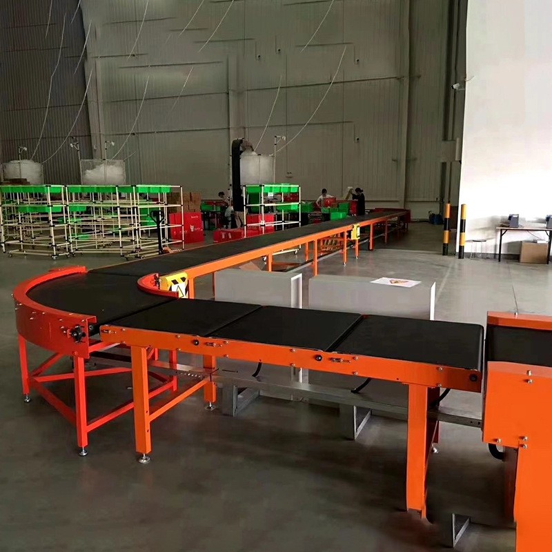 厂家流水线快递物流分拣线防静电皮带车间带式输送机自动化输送线 1米图3