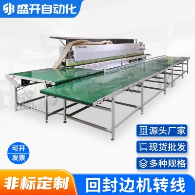 回封边机转线家具厂直角转弯回转台下料机输送带流水线回 封边机 1件