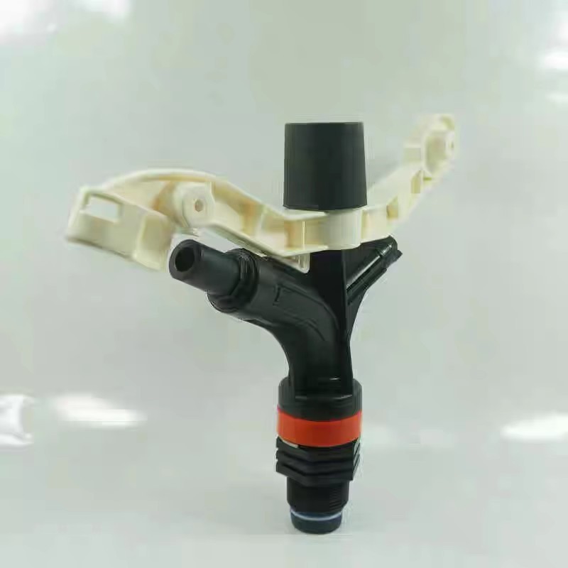 农用全新塑料双喷草地灌溉园艺旋转远射程喷枪大田喷灌喷头浇水 1件图3