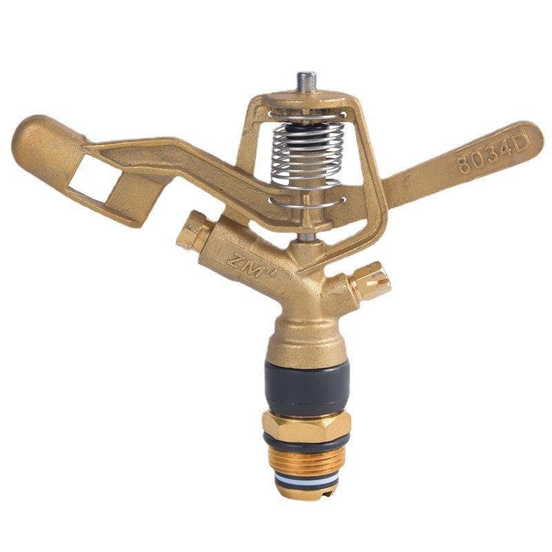 厂家供应 黄铜喷头 铜双喷水鸟 农业园林灌溉洒水喷头 10个图5