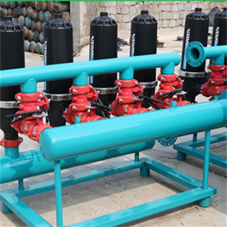 龙泽节水 反冲洗叠片过滤器 农业水处理 出水连续 支持定制 1台图5