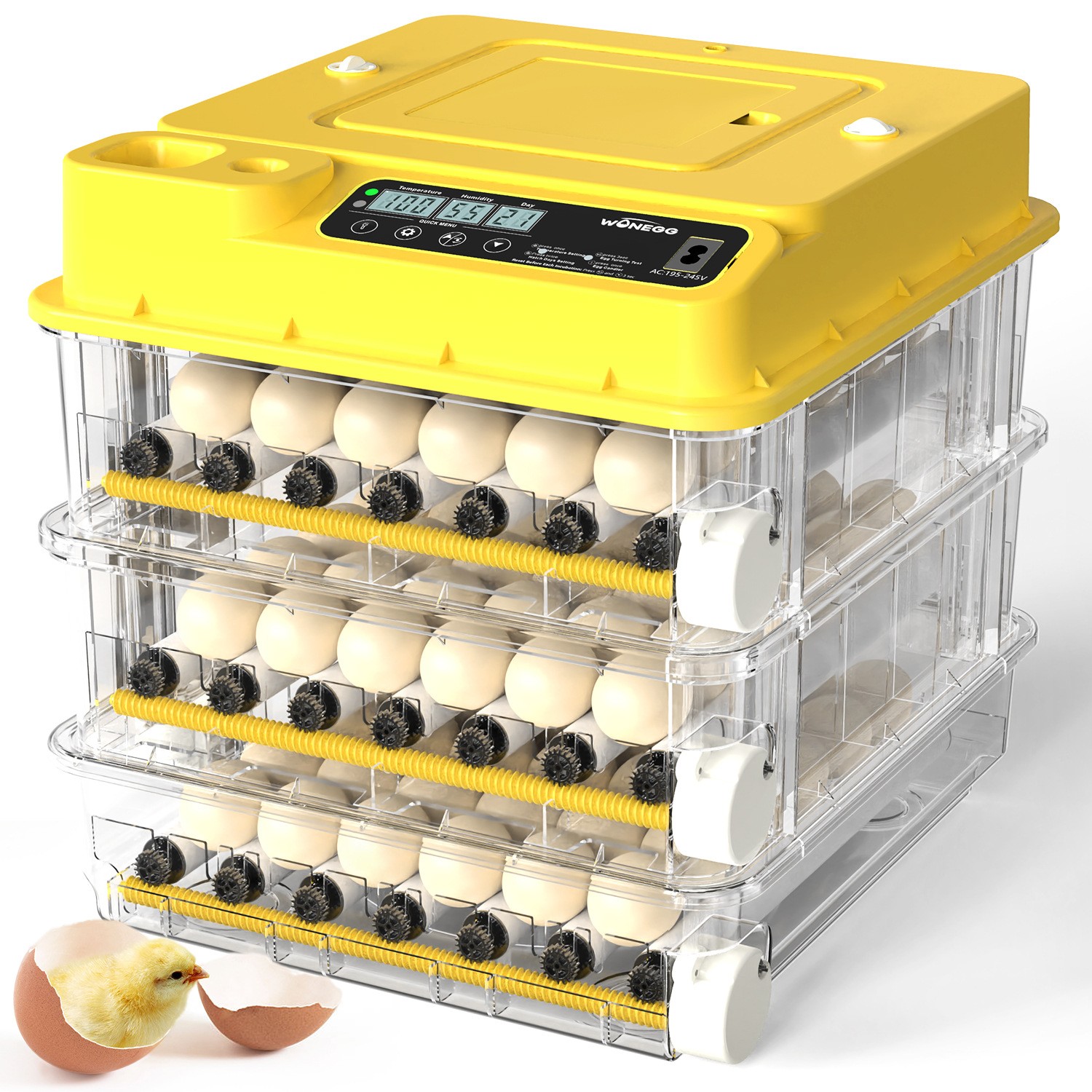 跨境全自动大型工业养殖孵化机小鸡智能孵蛋器家用孵化器设备机械图5