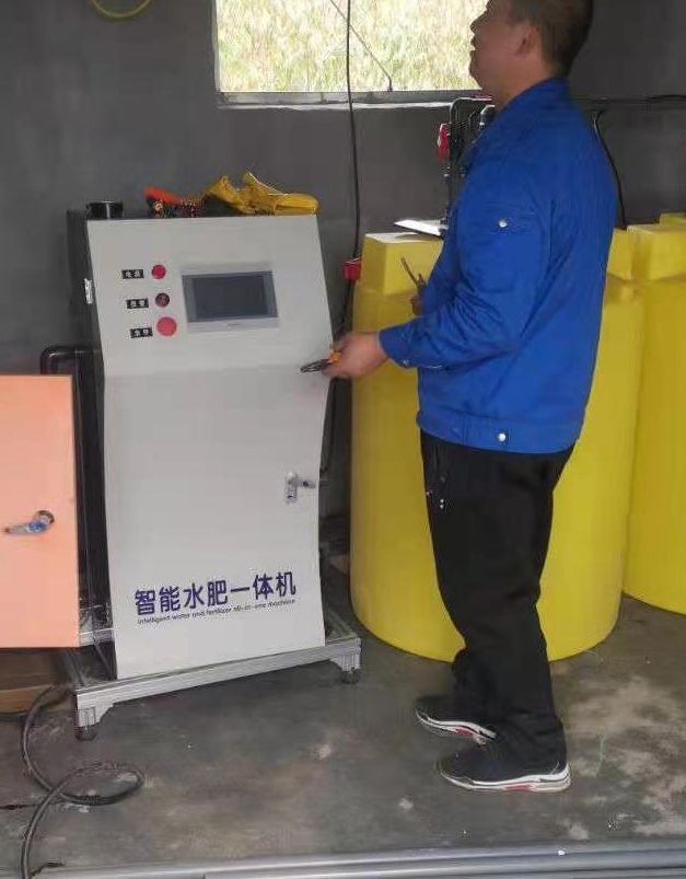 农业灌溉水肥一体化灌溉设备 温室大棚滴灌系统安装智能施肥机械 1台图2