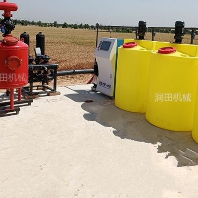 农业水肥一体化灌溉设备 智慧大棚滴灌系统安装果园智能施肥机械 1台