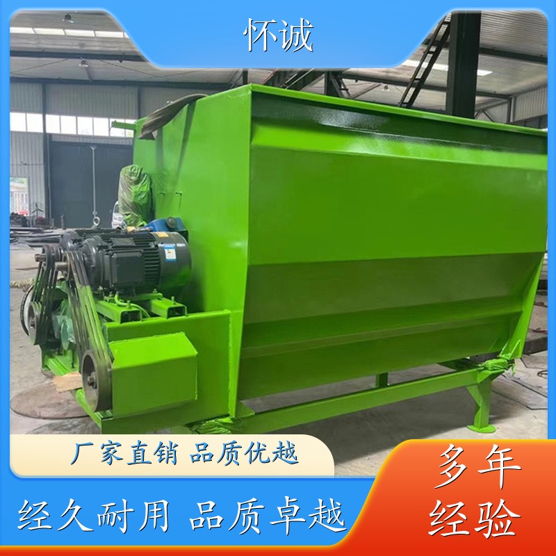 卧式秸秆TMR饲料搅拌机 （5-20立方） 运行平稳轻松快捷 怀诚机械 1件图2